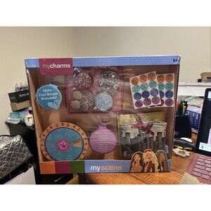 My Scene My Charms Barbie Bracelet Bangle Activity Create Your Own RARE HTF
